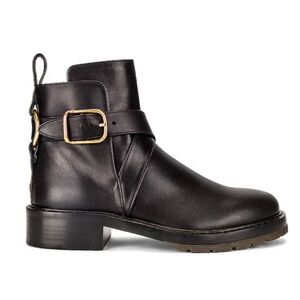 Chloé Diane Ankle Boot in Black Size 38.5